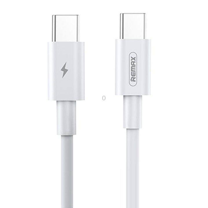REMAX Marlik Series RC-175c PD 100W USB-C / Type-C to USB-C / Type-C Interface Fast Charging Data Cable, Cable Length: 1m (White