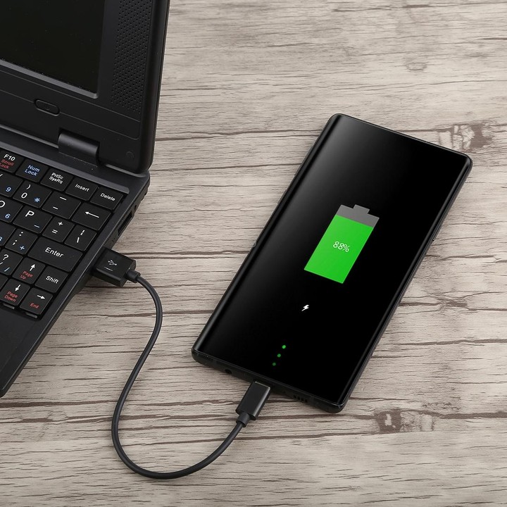 USB to USB-C / Type-C Charging & Sync Data Cable, Cable Length: 22cm(Black)