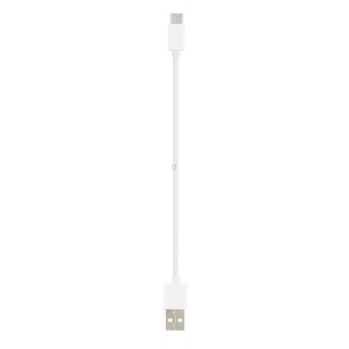 USB to USB-C / Type-C Charging & Sync Data Cable, Cable Length: 22cm(White)