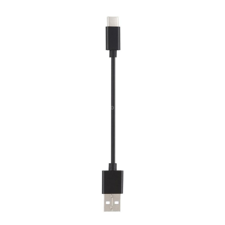 USB to USB-C / Type-C Charging & Sync Data Cable, Cable Length: 14cm(Black)