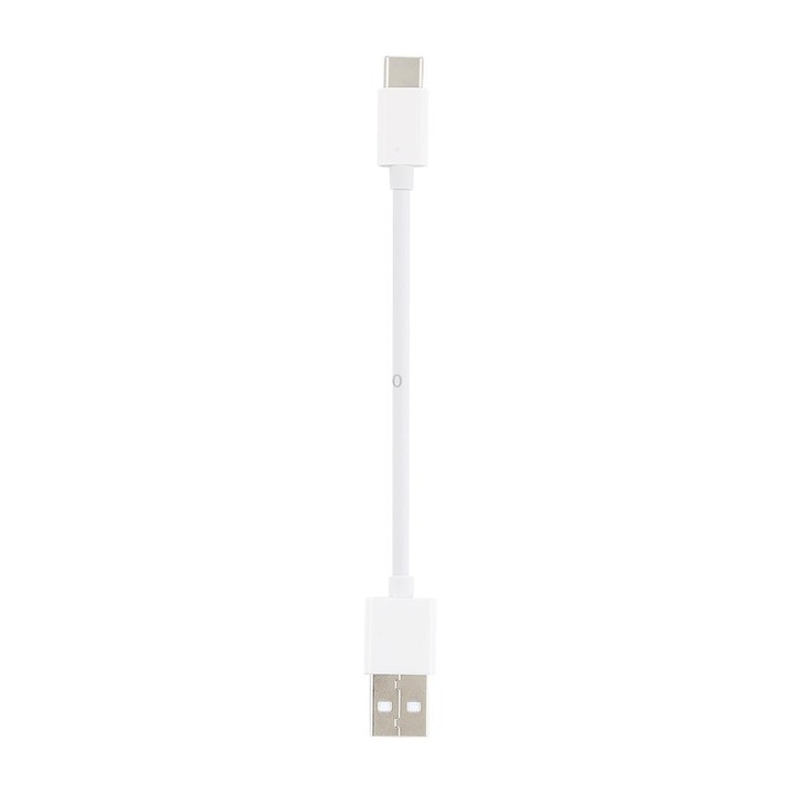 USB to USB-C / Type-C Charging & Sync Data Cable, Cable Length: 14cm(White)