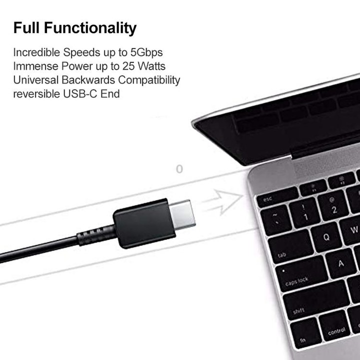 USB to USB 3.1 Type C (USB-C) Data Charging Cable, Cable Length: 1m(Black), For Galaxy S8, Huawei, Xiaomi, LG, HTC and Other Sma