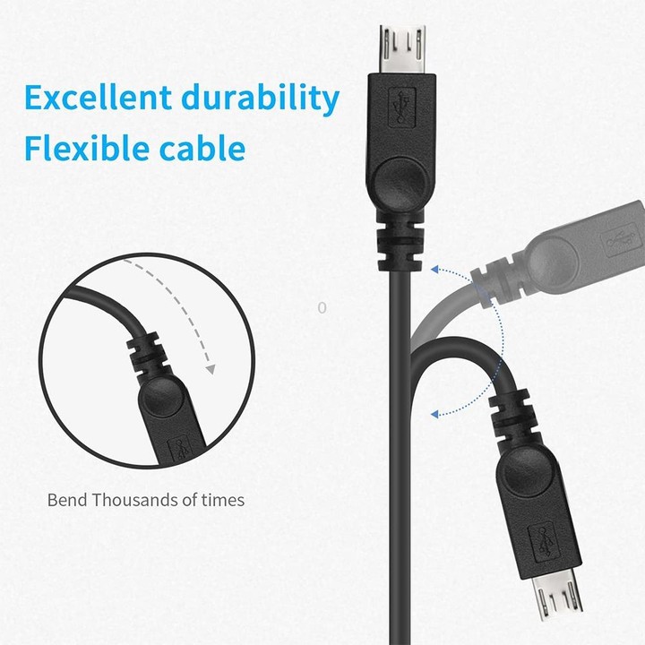 Micro USB Female to USB-C / Type-C Male + Micro USB Male Adapter Y Cable, Total Length: about 30cm, For Samsung, Huawei, Xiaomi,