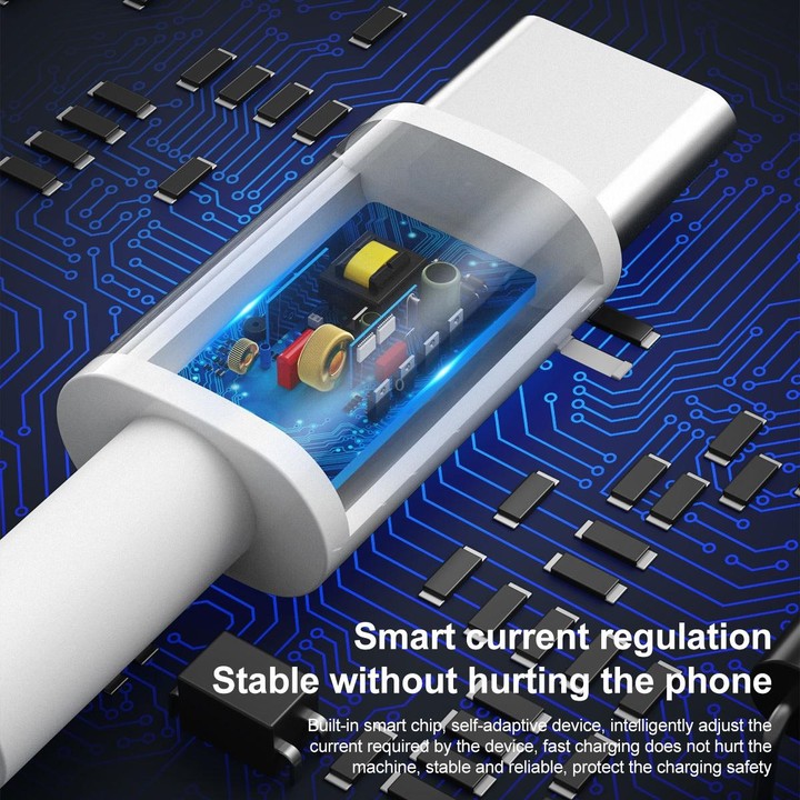 IVON CA203 60W PD USB-C / Type-C to USB-C / Type-C Fast Charging Data Cable, Cable Length: 1m