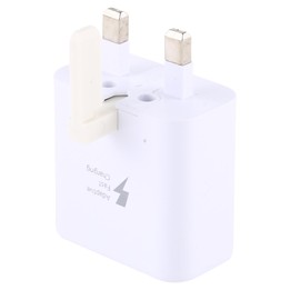 EP-TA20UWE Single USB Port Fast Charging Travel Adapter, UK Plug