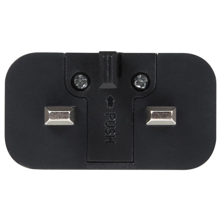 EP-TA20UWE Single USB Port Fast Charging Travel Adapter, UK Plug(Black)