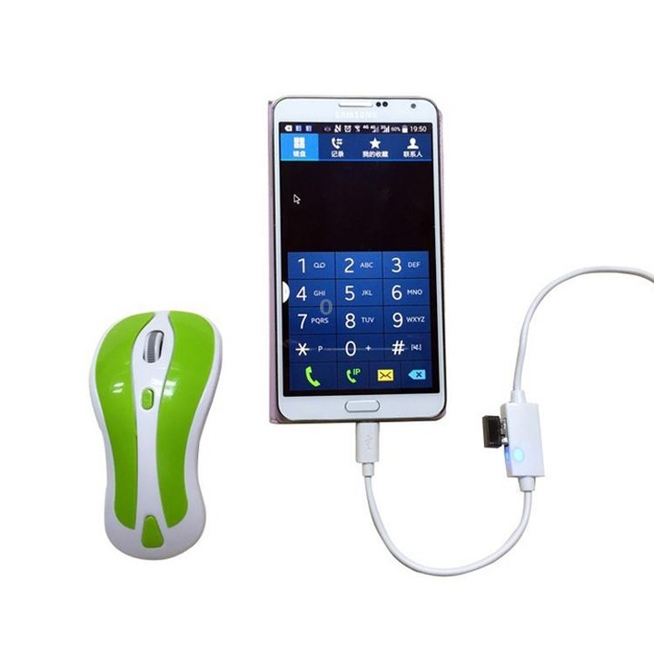 OTG-Y-02 USB 2.0 Male to Micro USB Male + USB Female OTG Charging Data Cable for Android Phones / Tablets with OTG Function, Len