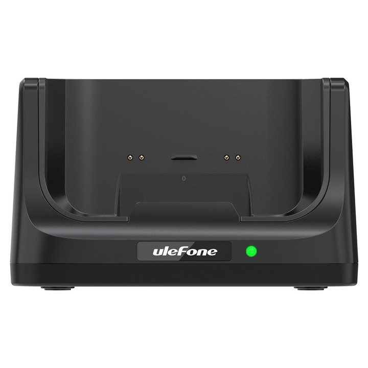 For Ulefone Power Armor 16 Pro / Armor 21 Ulefone USB-C / Type-C Desk Charging Dock(Black)
