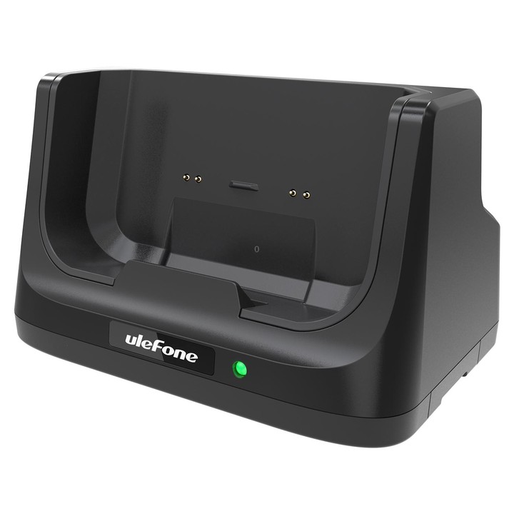 For Ulefone Power Armor 16 Pro / Armor 21 Ulefone USB-C / Type-C Desk Charging Dock(Black)