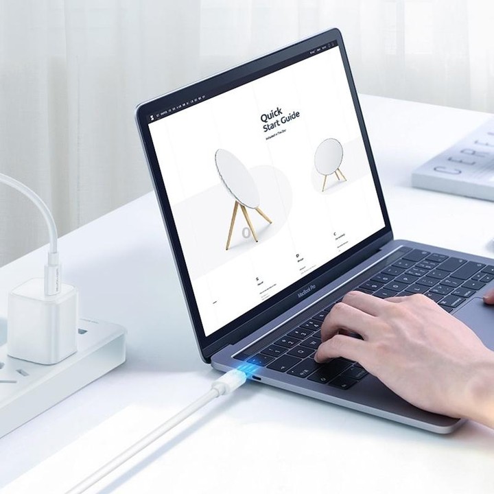 WK WDC-175 120W USB-C/Type-C to USB/Type-C Fast Charge Data Cable, Length: 1.2m