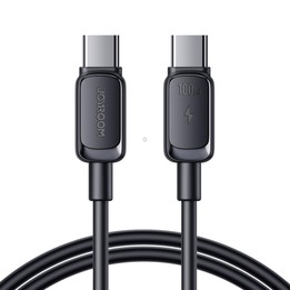 JOYROOM S-CC100A14 Multi-Color Series 60W USB-C / Type-C to USB-C / Type-C Fast Charging Data Cable, Length:1.2m (Black)