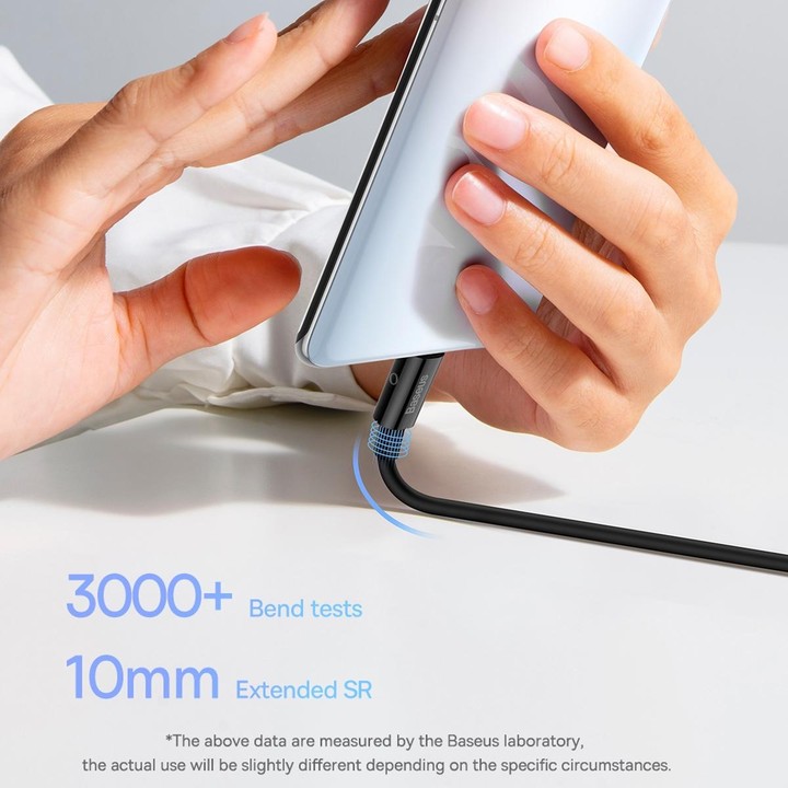 Baseus P10320102114-00 100W USB to USB-C / Type-C Fast Charging Data Cable, Length: 1m(Black)