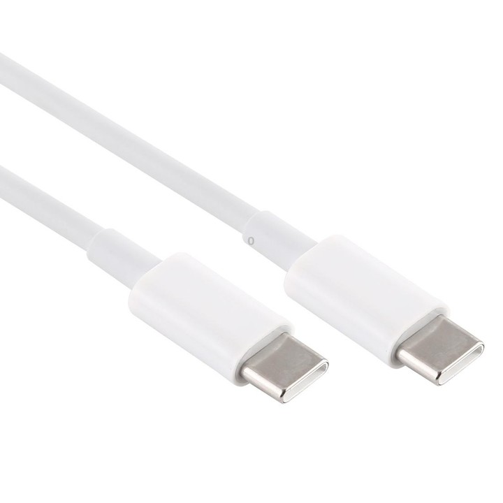 PD 5A USB-C / Type-C Male to USB-C / Type-C Male Fast Charging Cable, Cable Length: 1.5m (White)