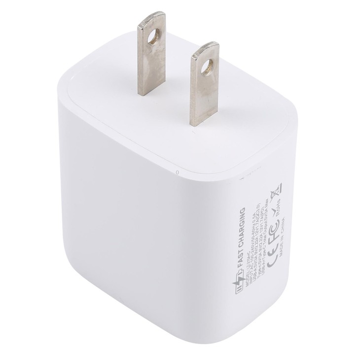 LZ-215A+C 20W QC 3.0 USB + PD 3.0 USB-C / Type-C Fast Charging Travel Charger, US Plug