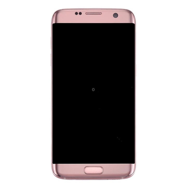 Original LCD Screen and Digitizer Full Assembly with Frame & Charging Port Board & Volume Button & Power Button for Galaxy S7 Ed