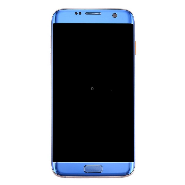 Original LCD Screen and Digitizer Full Assembly with Frame & Charging Port Board & Volume Button & Power Button for Galaxy S7 Ed