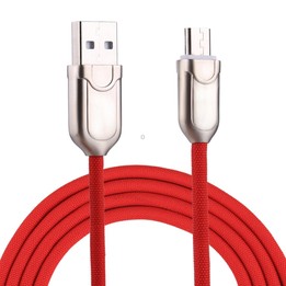 1m 2A Micro USB to USB 2.0 Data Sync Quick Charger Cable(Red)