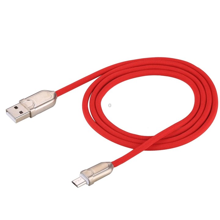 1m 2A Micro USB to USB 2.0 Data Sync Quick Charger Cable(Red)