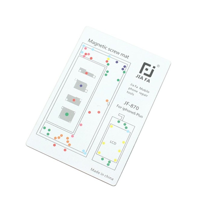 JIAFA Magnetic Screws Mat for iPhone 6 Plus