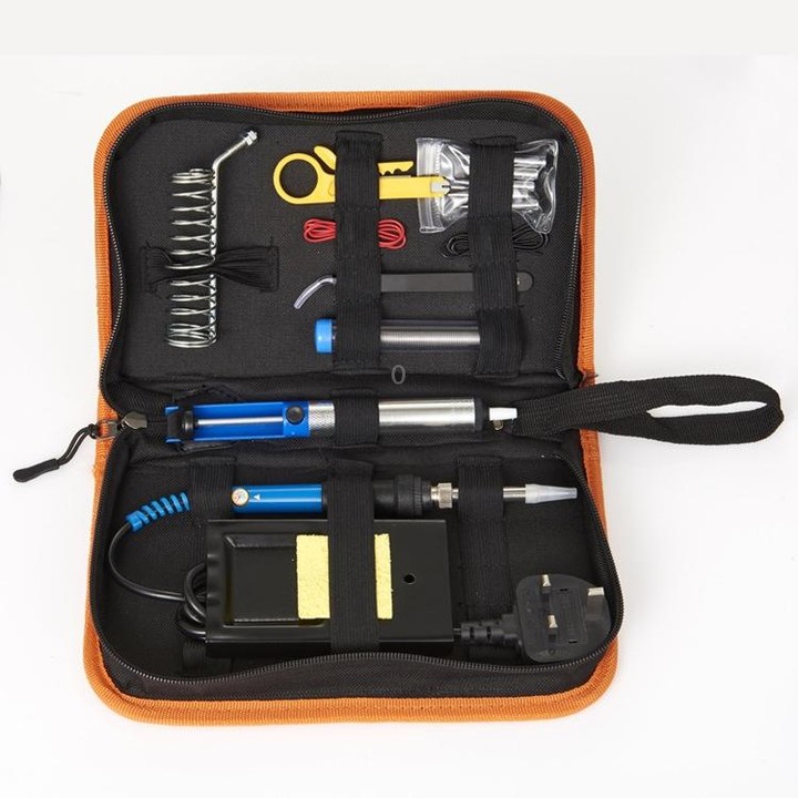 15 in 1 50Hz 60W Ordinary Soldering Electric Iron Soldering Set Kit, Random Color Delivery