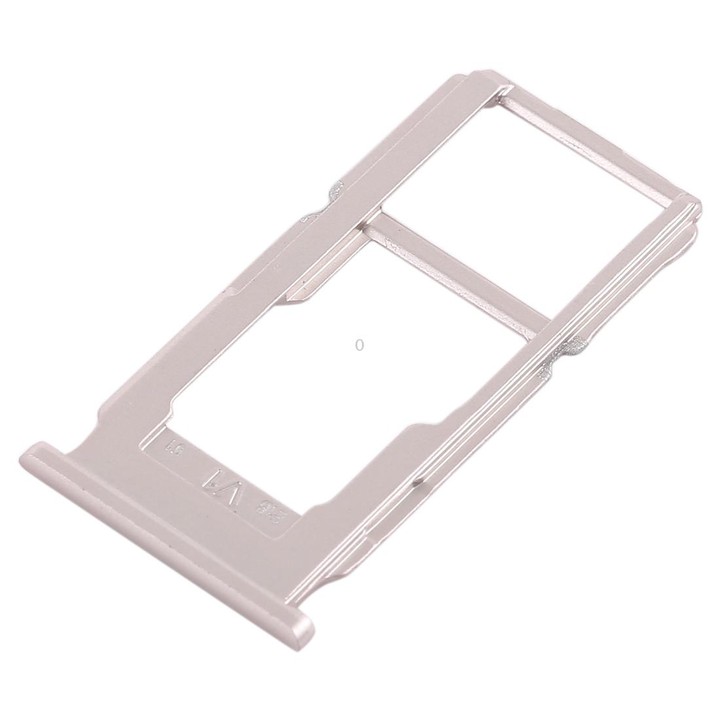 For OPPO R11 Plus SIM Card Tray + SIM Card Tray / Micro SD Card Tray (Silver)
