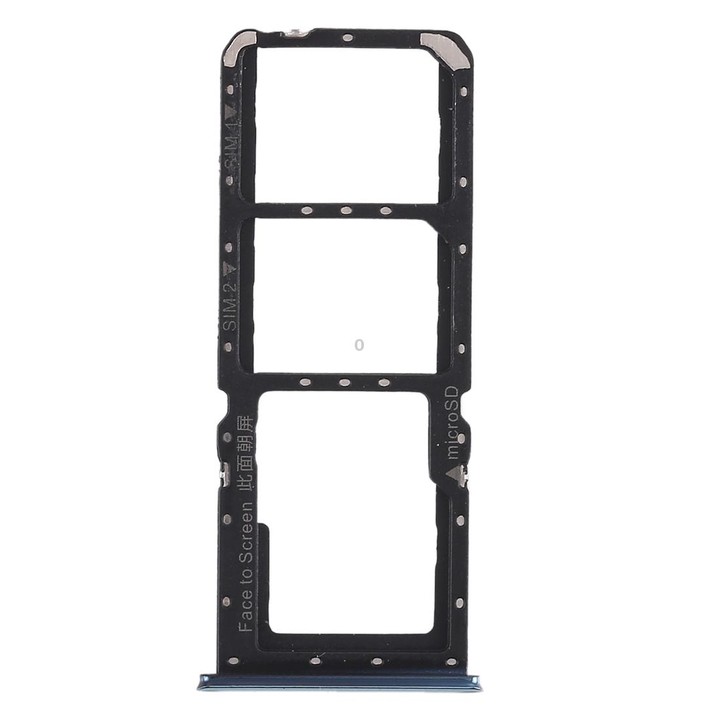 For OPPO K1 2 x SIM Card Tray + Micro SD Card Tray (Green)