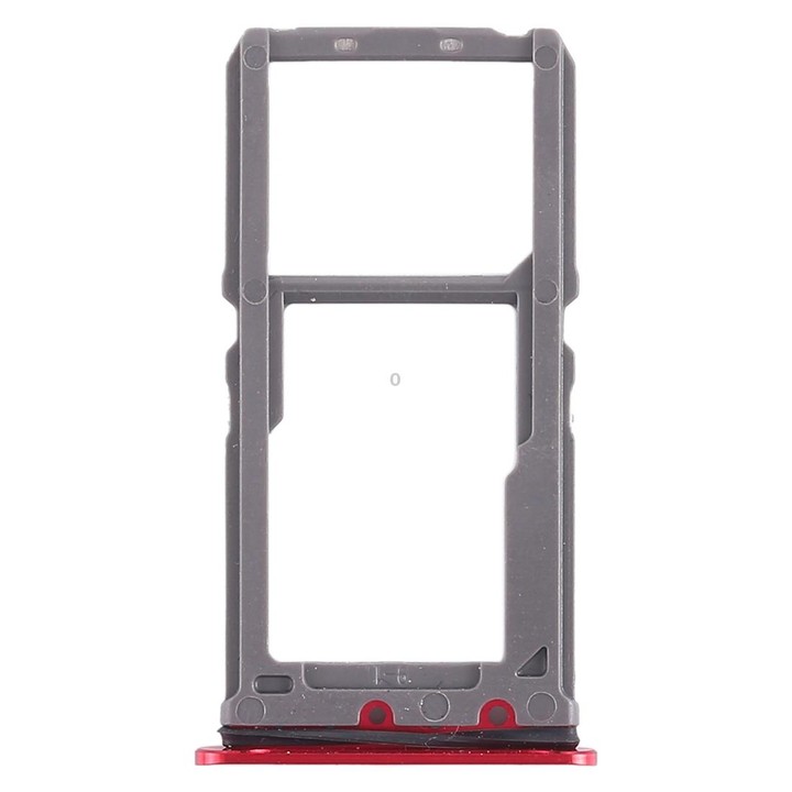 For Vivo X21 SIM Card Tray + SIM Card Tray / Micro SD Card Tray (Red)