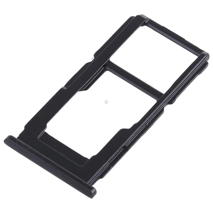 For OPPO R11s Plus SIM Card Tray + SIM Card Tray / Micro SD Card Tray (Black)