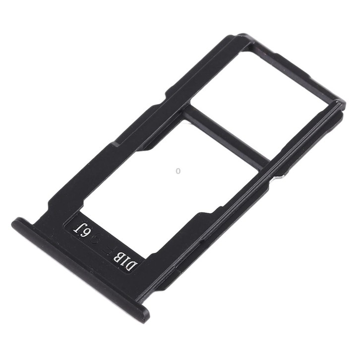 For OPPO R11 SIM Card Tray + SIM Card Tray / Micro SD Card Tray (Black)