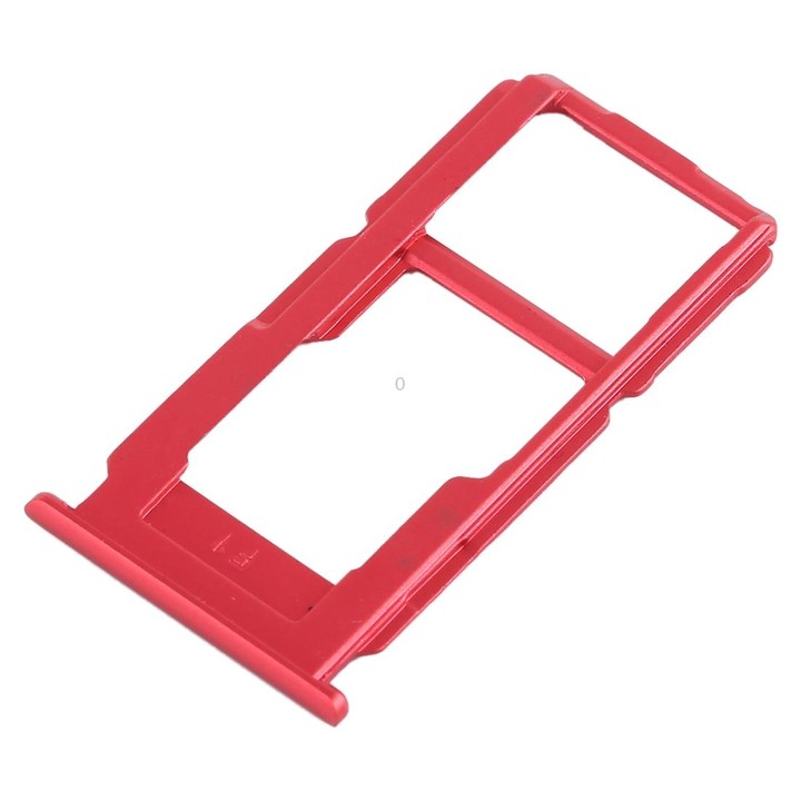 For OPPO R11 SIM Card Tray + SIM Card Tray / Micro SD Card Tray (Red)