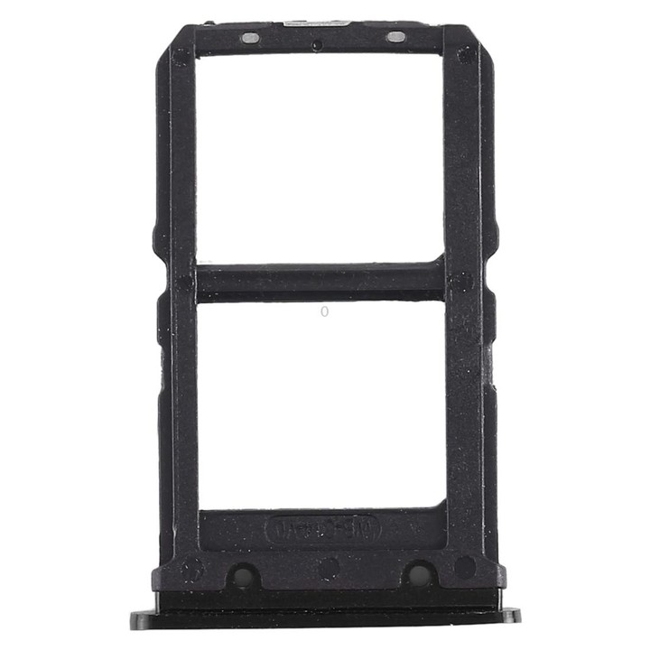 For Vivo X23 2 x SIM Card Tray (Black)