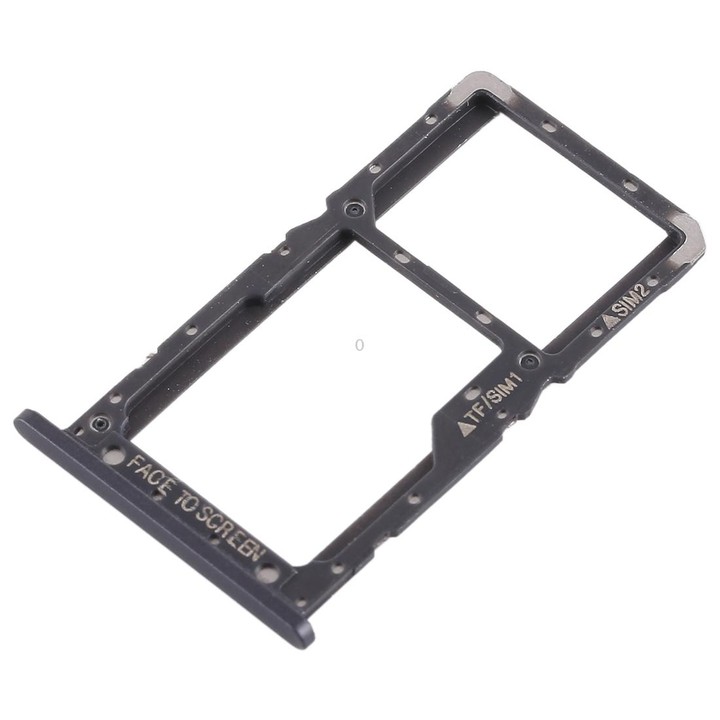 SIM Card Tray + SIM Card Tray / Micro SD Card Tray for Xiaomi Pocophone F1 (Black)