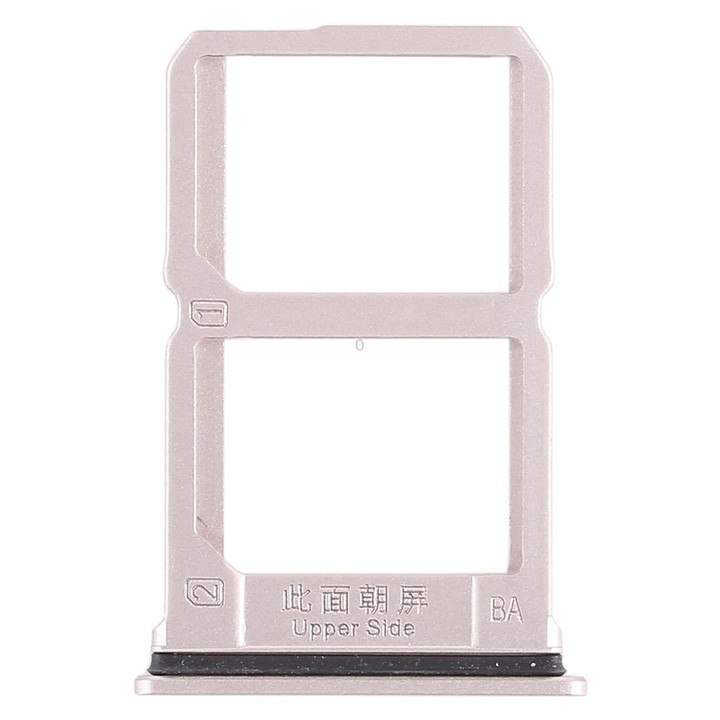 For Vivo X9s 2 x SIM Card Tray (Gold)