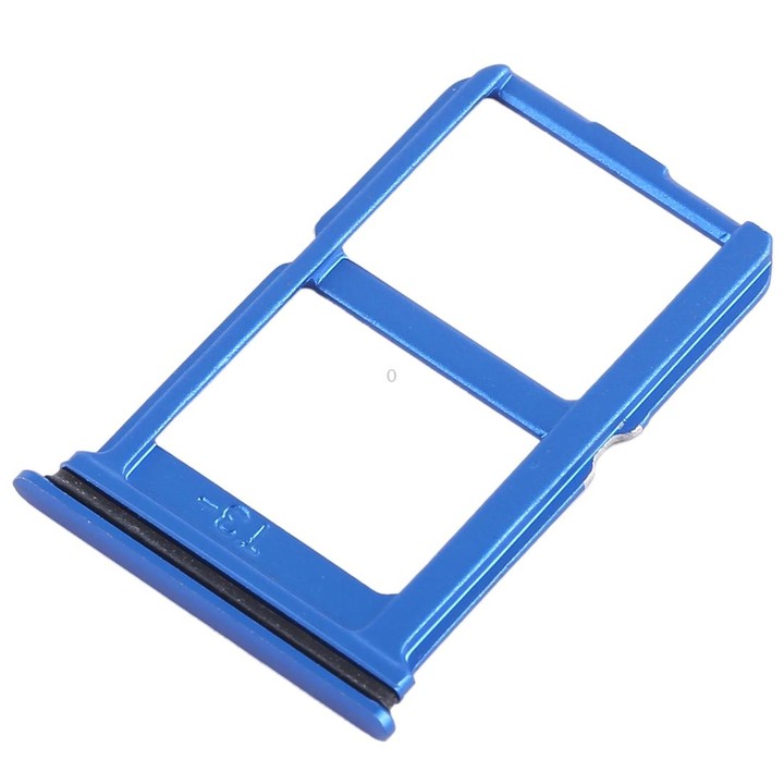 For Vivo X9s 2 x SIM Card Tray (Blue)