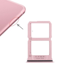 For Vivo X9s 2 x SIM Card Tray (Rose Gold)