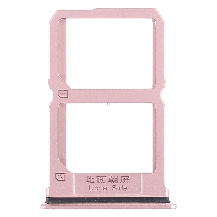 For Vivo X9s 2 x SIM Card Tray (Rose Gold)