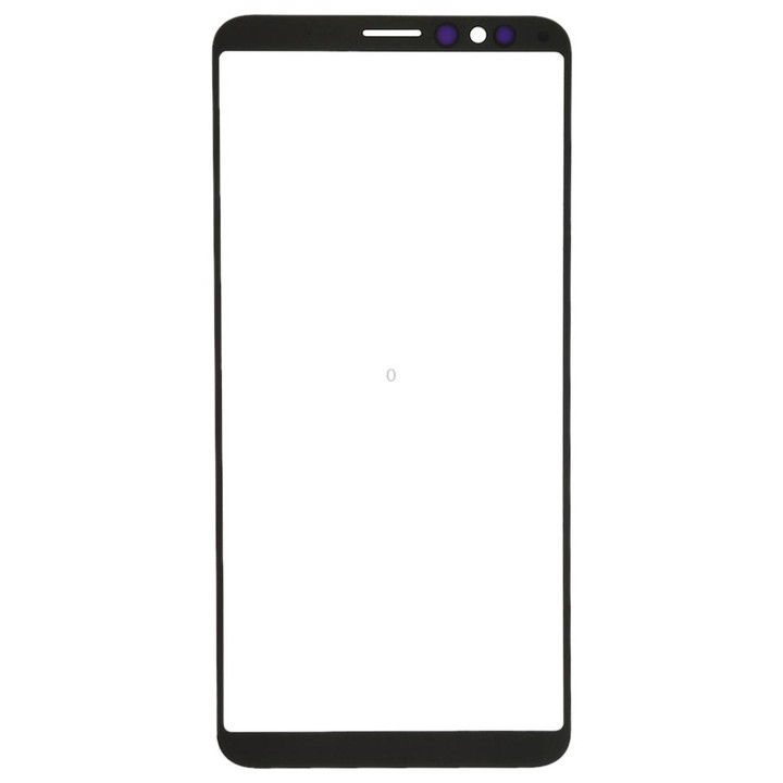 For OPPO R11s Front Screen Outer Glass Lens (Black)