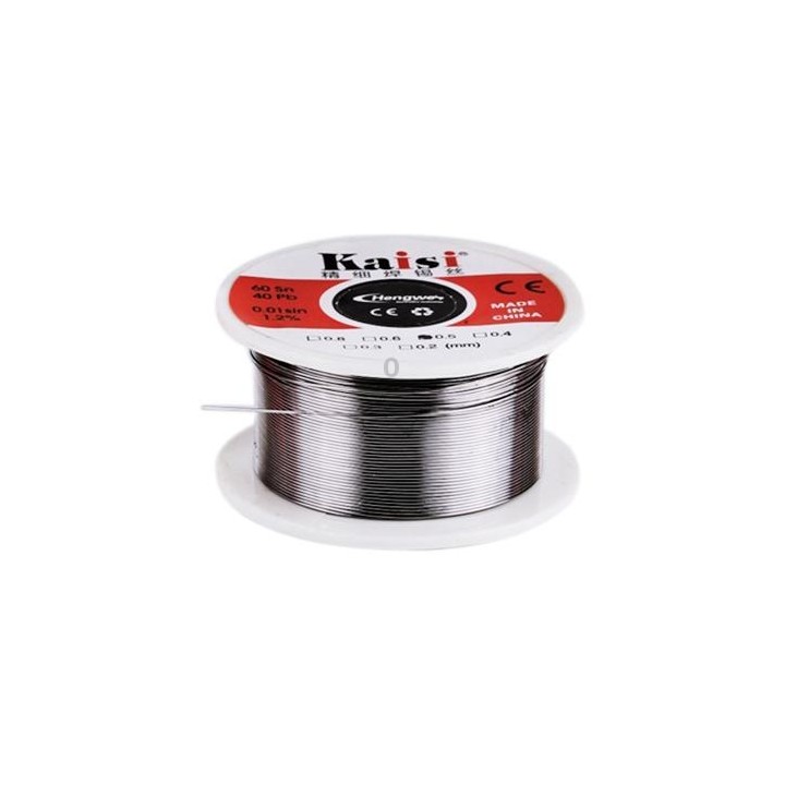 Kaisi 0.5mm Rosin Core Tin Lead Solder Wire for Welding Works, 50g