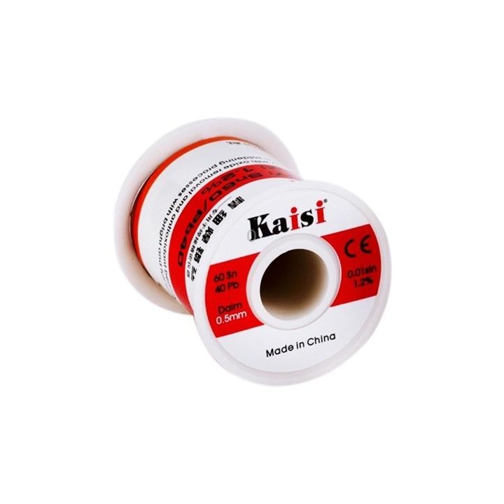 Kaisi 0.5mm Rosin Core Tin Lead Solder Wire for Welding Works, 150g