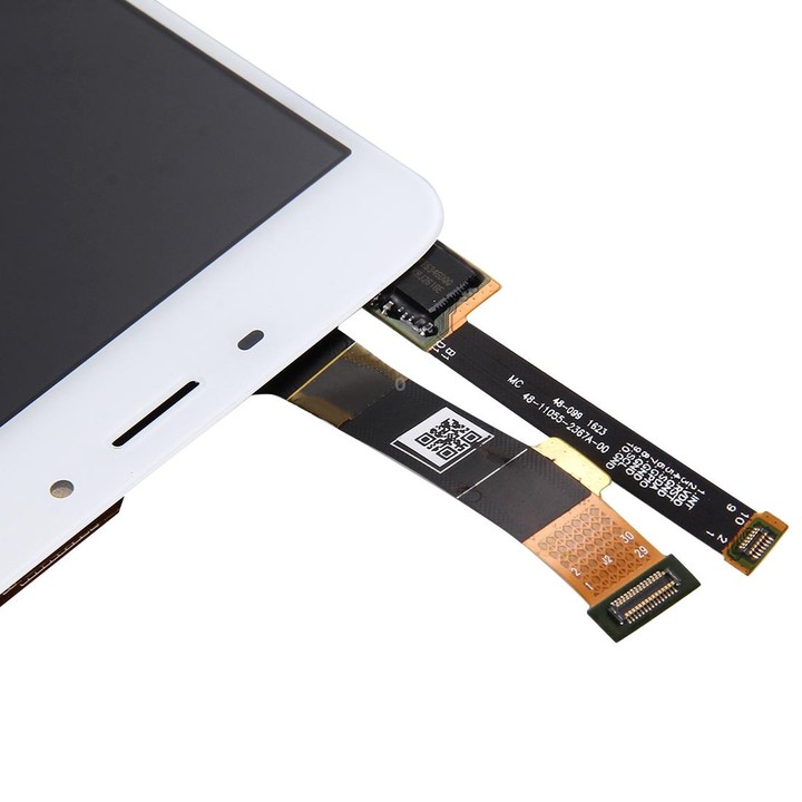 Original LCD Screen For Meizu M3E / Meilan E with Digitizer Full Assembly(White)