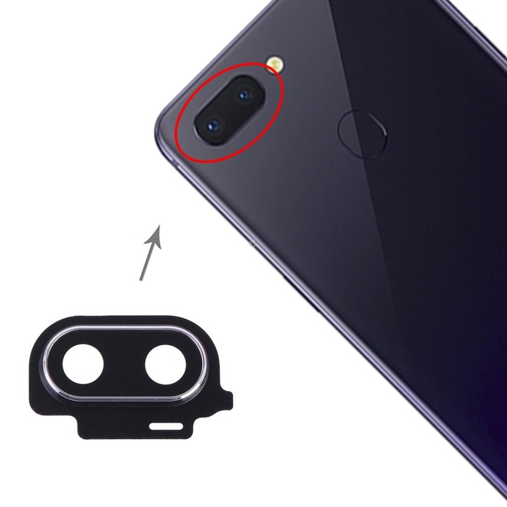 For OPPO R15 Camera Lens Cover (Silver)