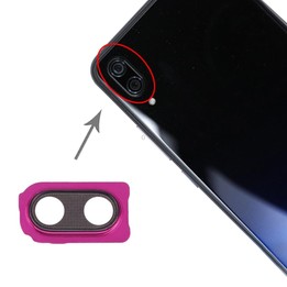 For Vivo X23 Camera Lens Cover (Purplish Red)