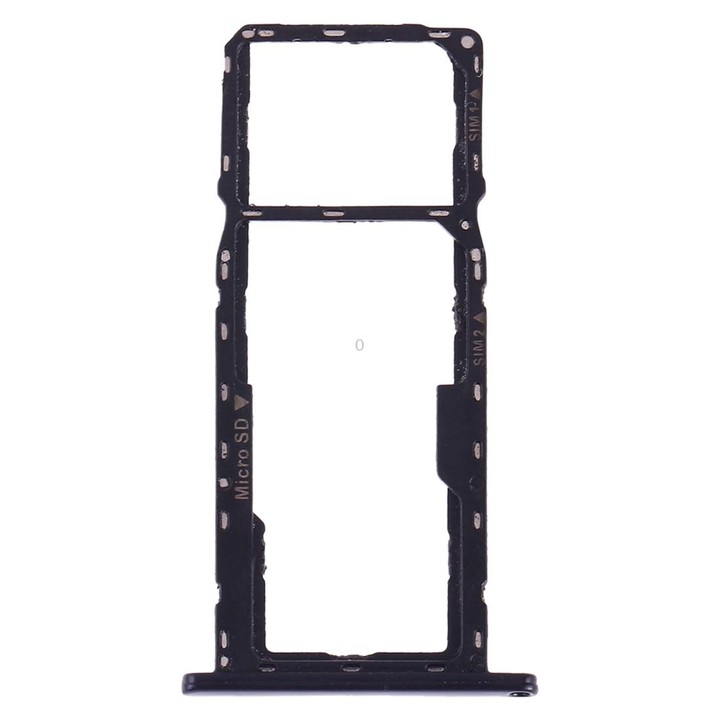 SIM Card Tray + SIM Card Tray + Micro SD Card Tray for Asus ZenFone MAX M1 ZB555KL(Black)