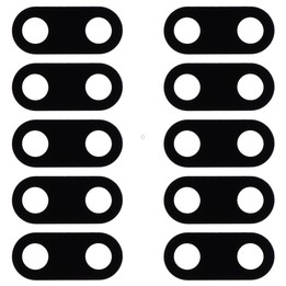 For Meizu V8 / M8 / M8 Lite 10pcs Back Camera Lens