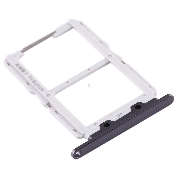 SIM Card Tray + SIM Card Tray for Xiaomi Redmi K20 / K20 Pro / Mi 9T / Mi 9T Pro(Black)