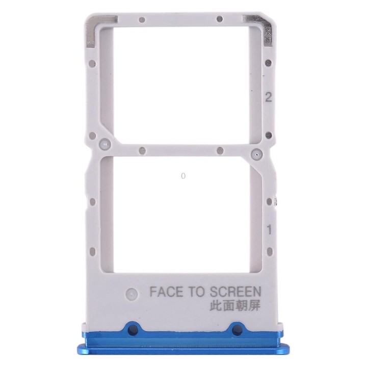 SIM Card Tray + SIM Card Tray for Xiaomi Redmi K20 / K20 Pro / Mi 9T / Mi 9T Pro(Blue)