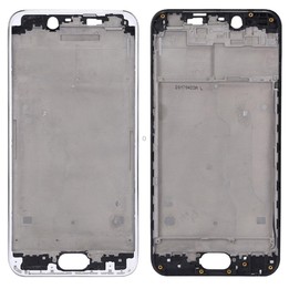 For Vivo Y67 / V5 Front Housing LCD Frame Bezel Plate(Silver)