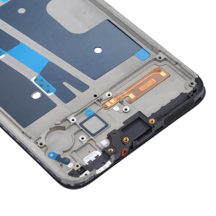 For OPPO A73 / F5 Front Housing LCD Frame Bezel Plate (Black)