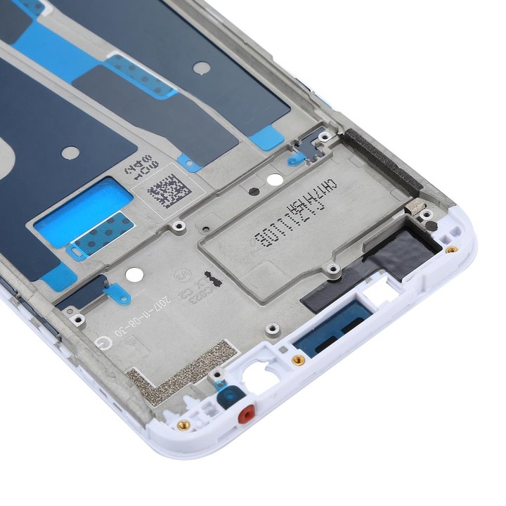 For OPPO A73 / F5 Front Housing LCD Frame Bezel Plate (White)