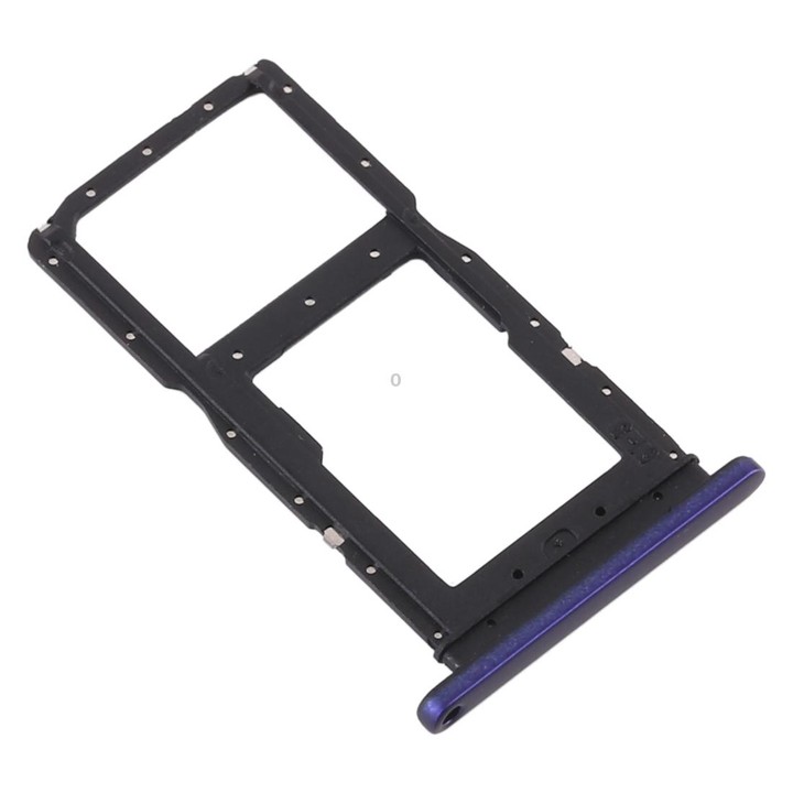 SIM Card Tray + SIM Card Tray / Micro SD Card Tray for Huawei Honor 9X Pro (Purple)